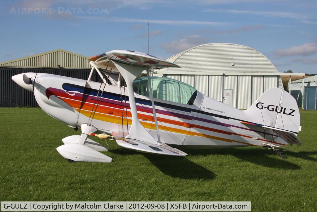 G-GULZ, 1989 Christen Eagle II C/N SEGLER 0001, Christen Eagle II, Fishburn Airfield, September 2012.