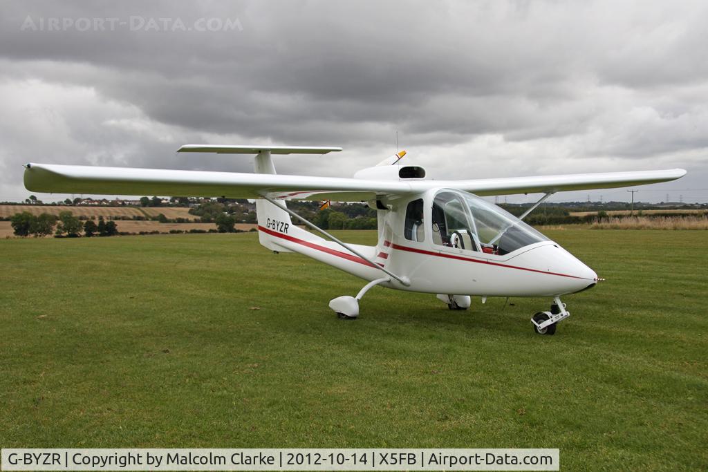 G-BYZR, 1996 Iniziative Industriali Italiane Sky Arrow 650TC C/N C001, Sky Arrow 650, Fishburn Airfield UK, October 2012.