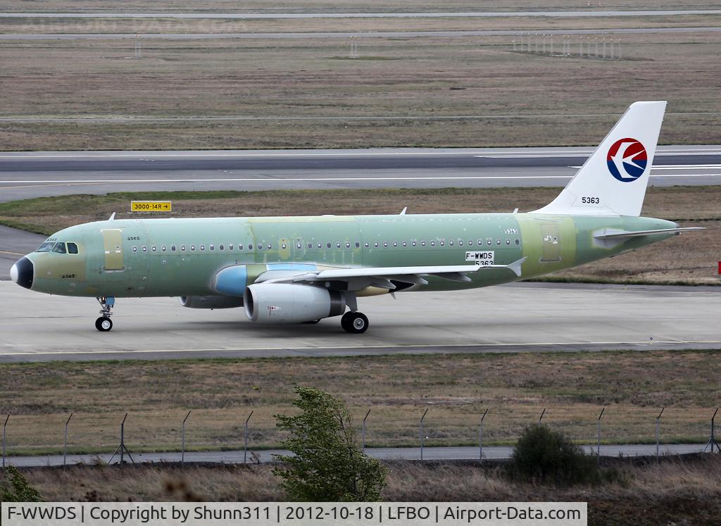 F-WWDS, 2012 Airbus A320-232 C/N 5363, C/n 5363 - For China Eastern Airlines