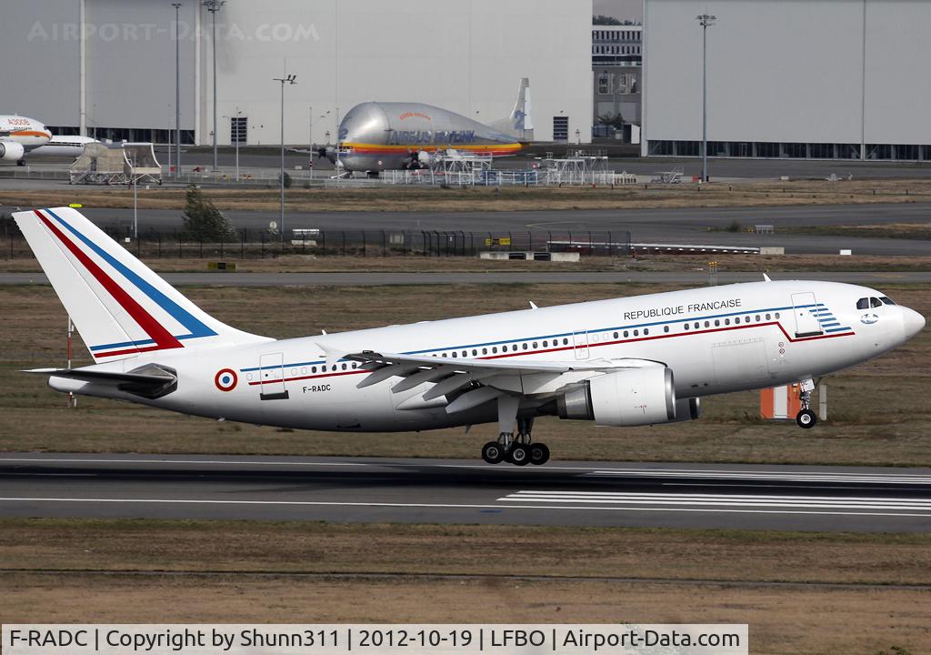 F-RADC, 1988 Airbus A310-304 C/N 418, Landing rwy 14R