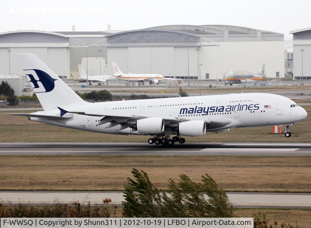F-WWSO, 2012 Airbus A380-841 C/N 089, C/n 0089 - To be 9M-MND