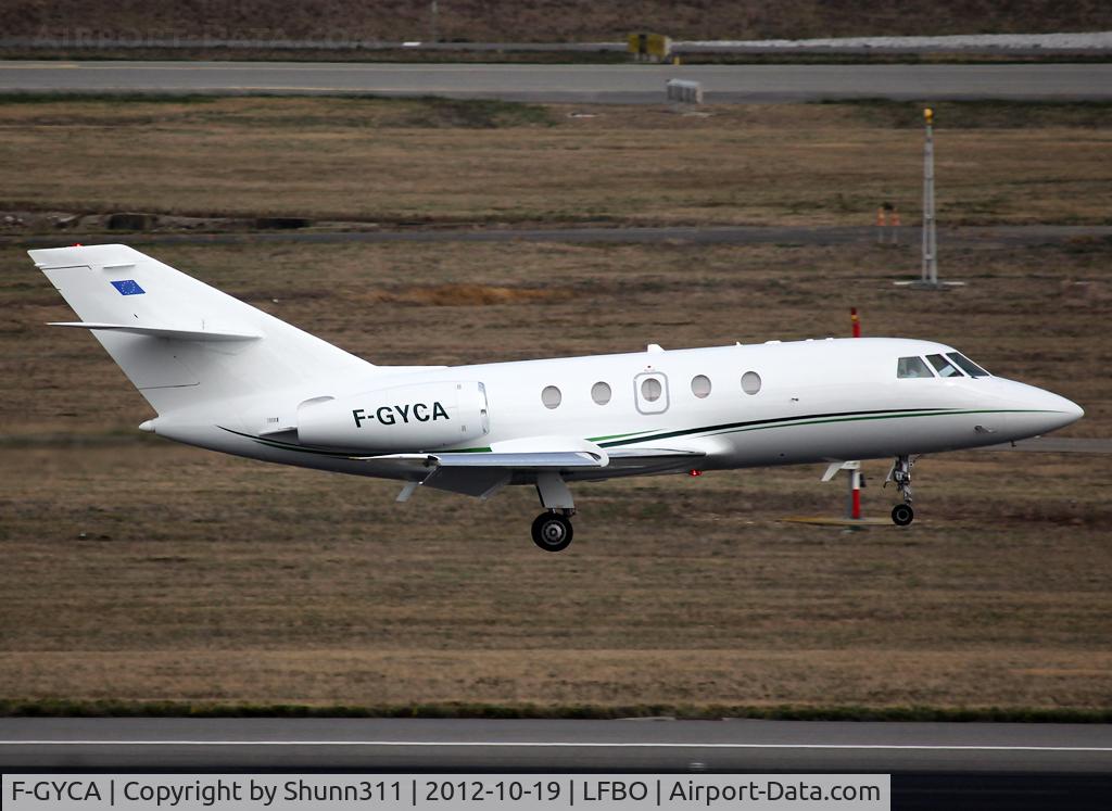 F-GYCA, 1970 Dassault Falcon 20E-5 C/N 240, Landing rwy 14R