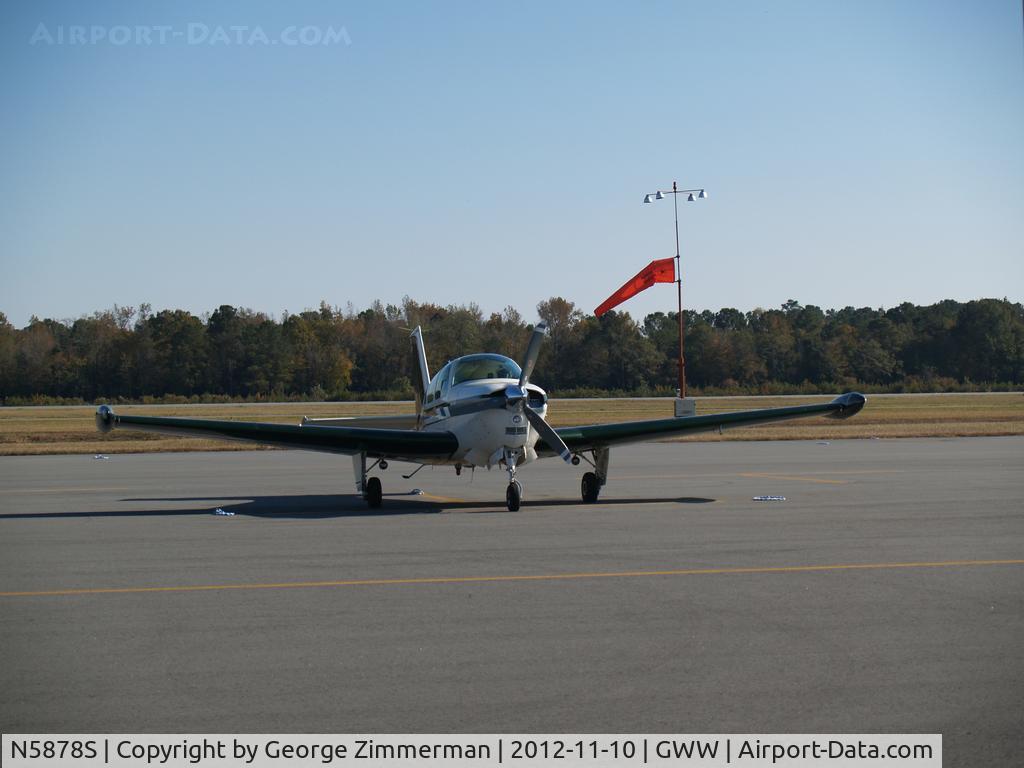 N5878S, 1965 Beech 35-C33 Debonair C/N CD-835, Full Stop