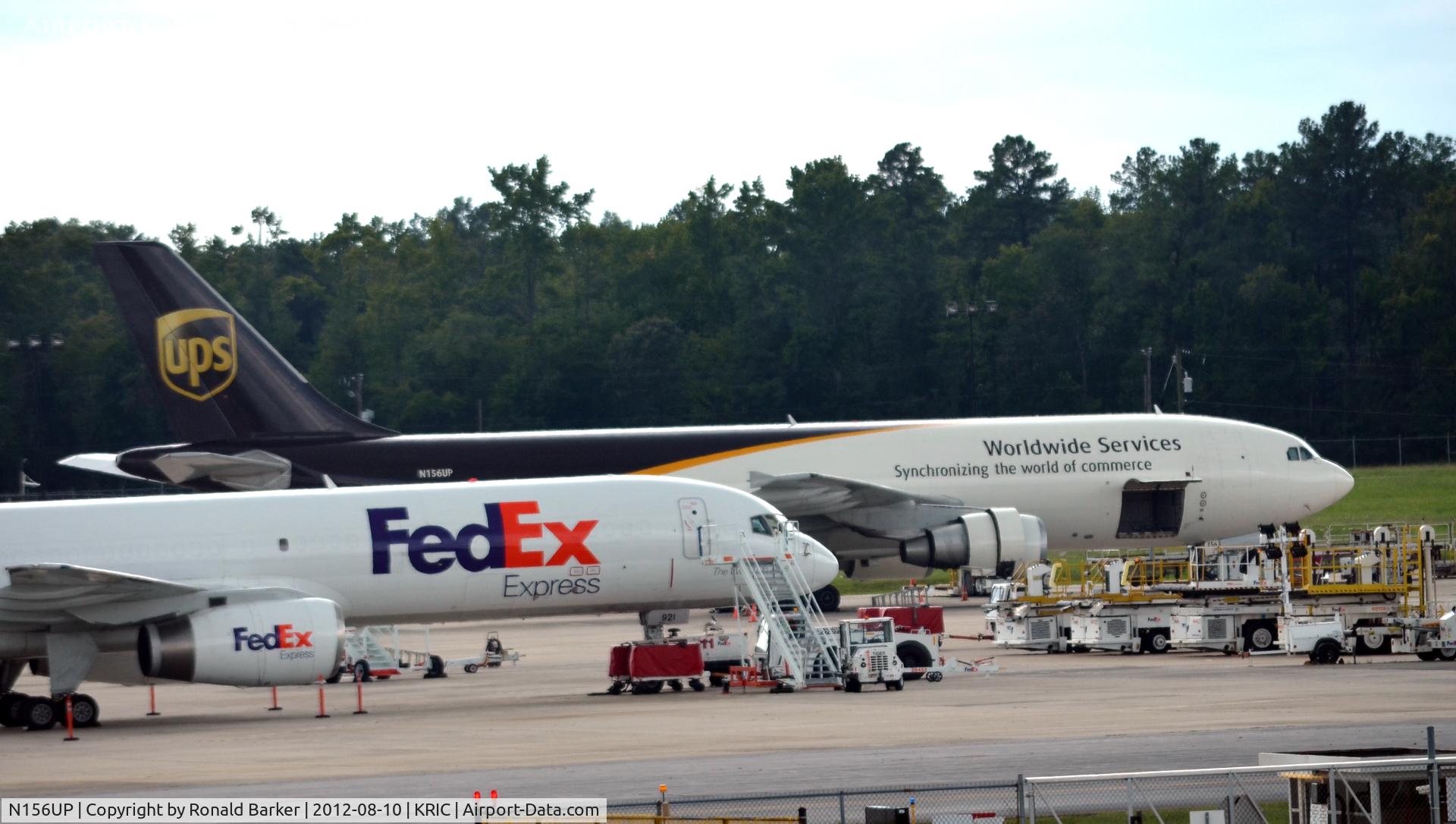 N156UP, 2004 Airbus A300F4-622R C/N 0845, UPS at RIC