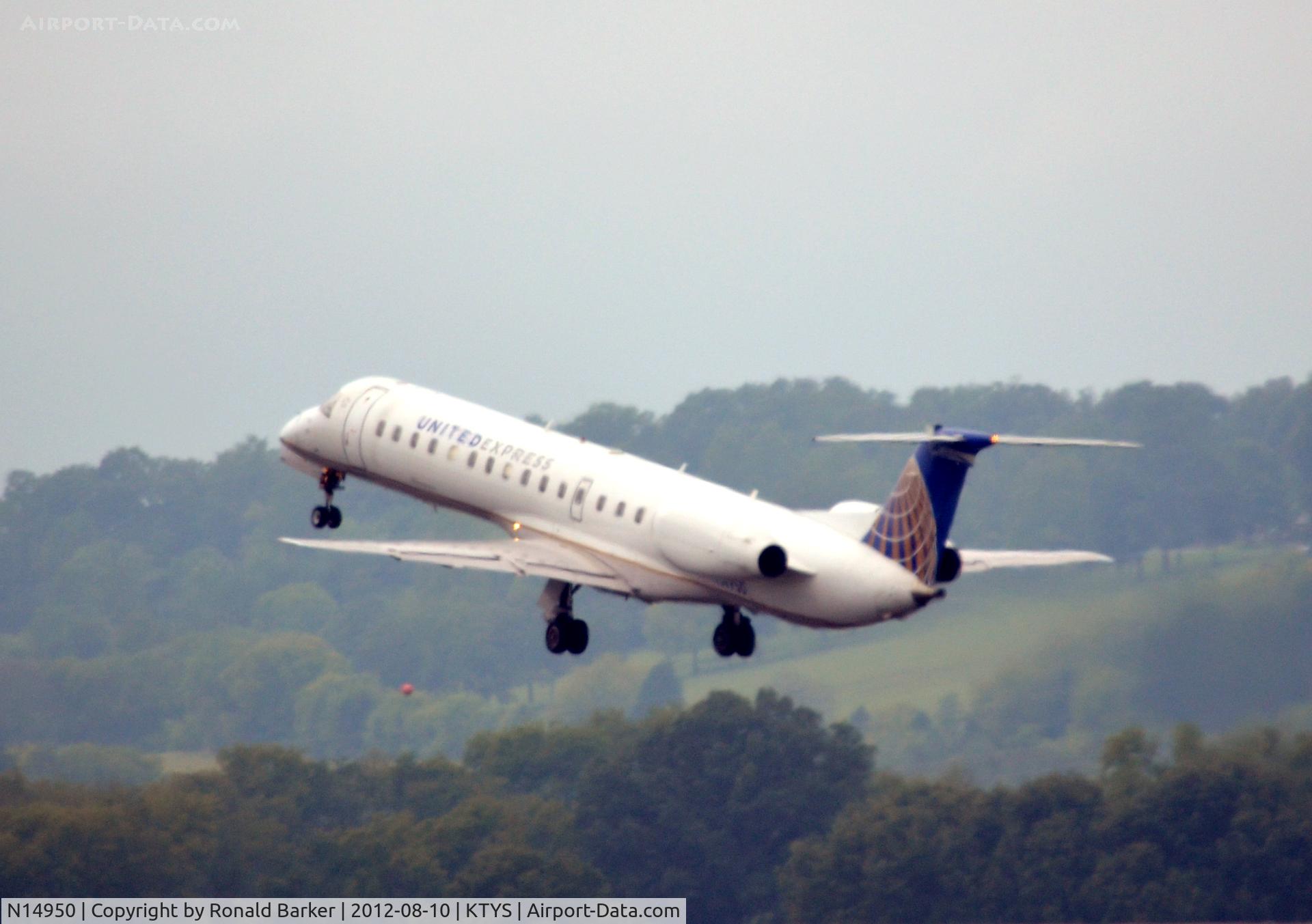 N14950, 1998 Embraer ERJ-145LR (EMB-145LR) C/N 145061, Departure TYS