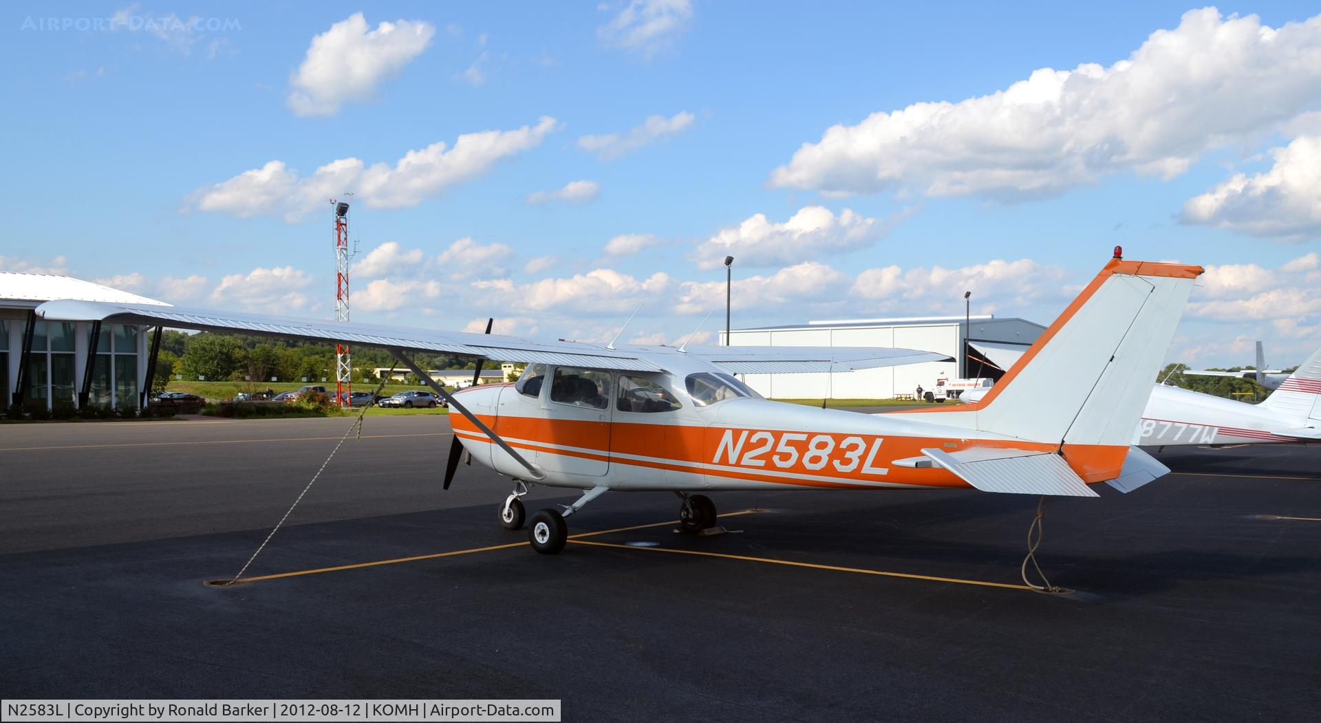 N2583L, 1967 Cessna 172H C/N 17255783, Orange