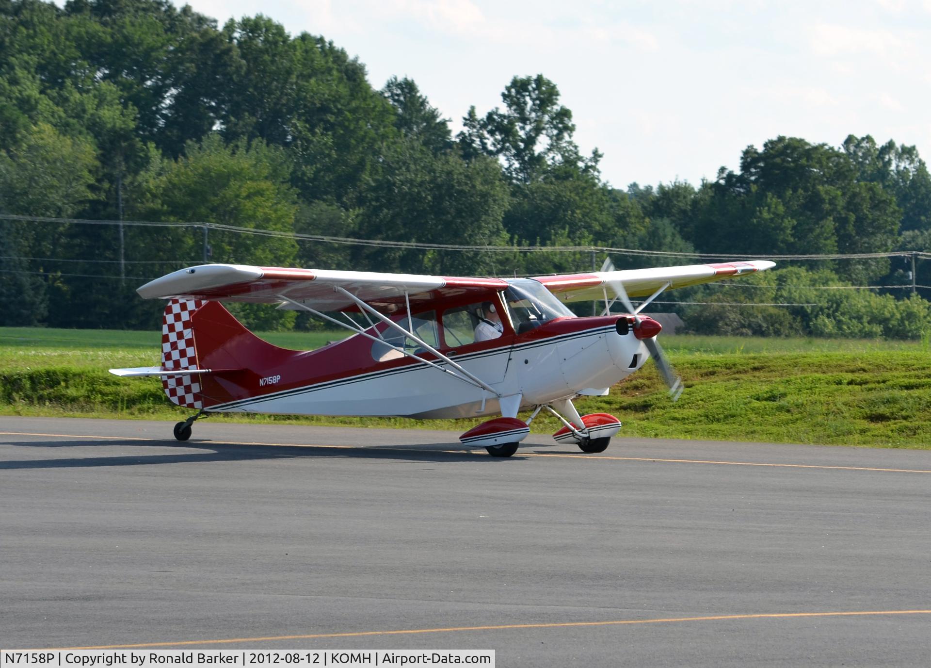 N7158P, 1963 Champion 7GCB C/N 175, Orange