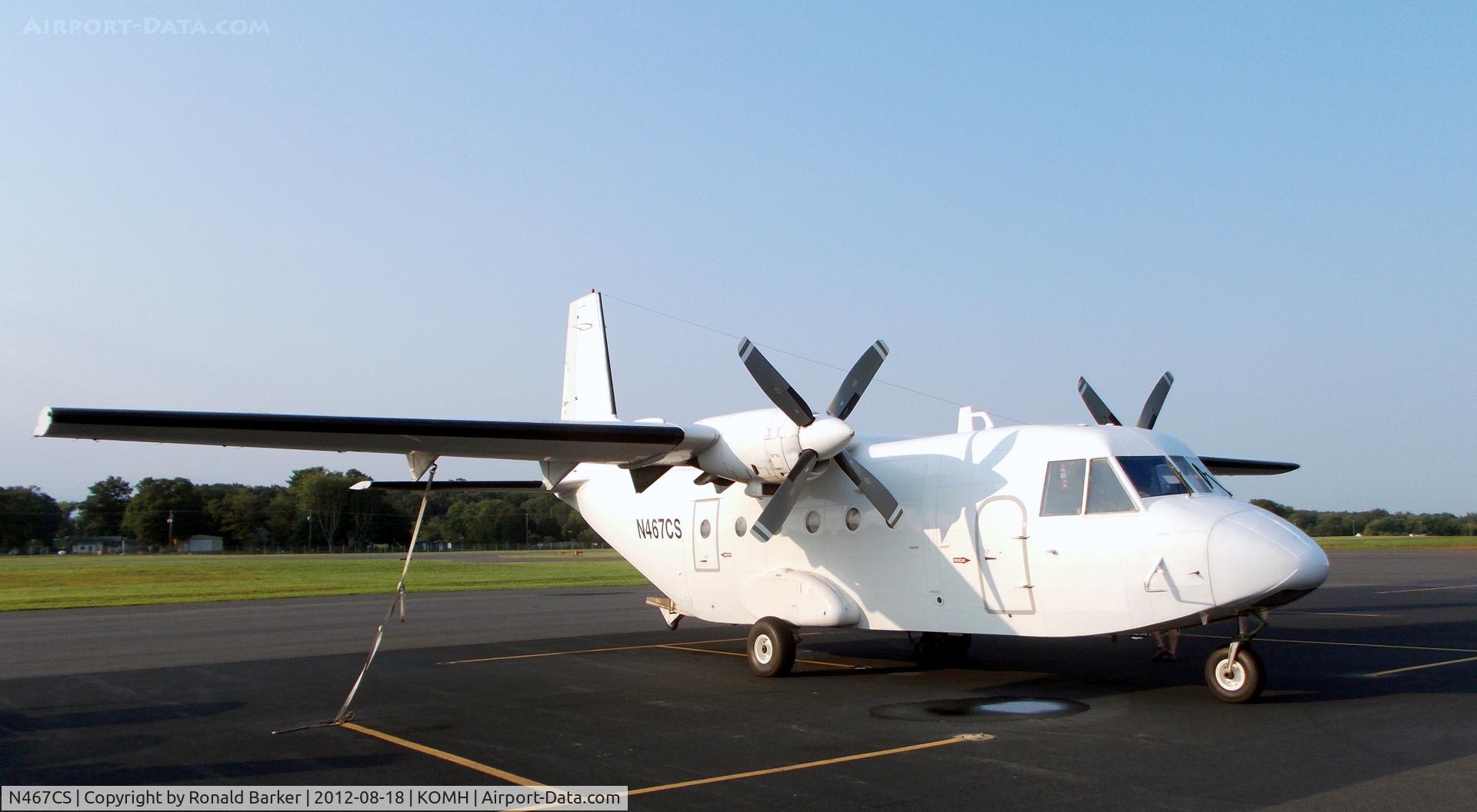 N467CS, 1981 CASA C-212-200 Aviocar C/N 167, Orange