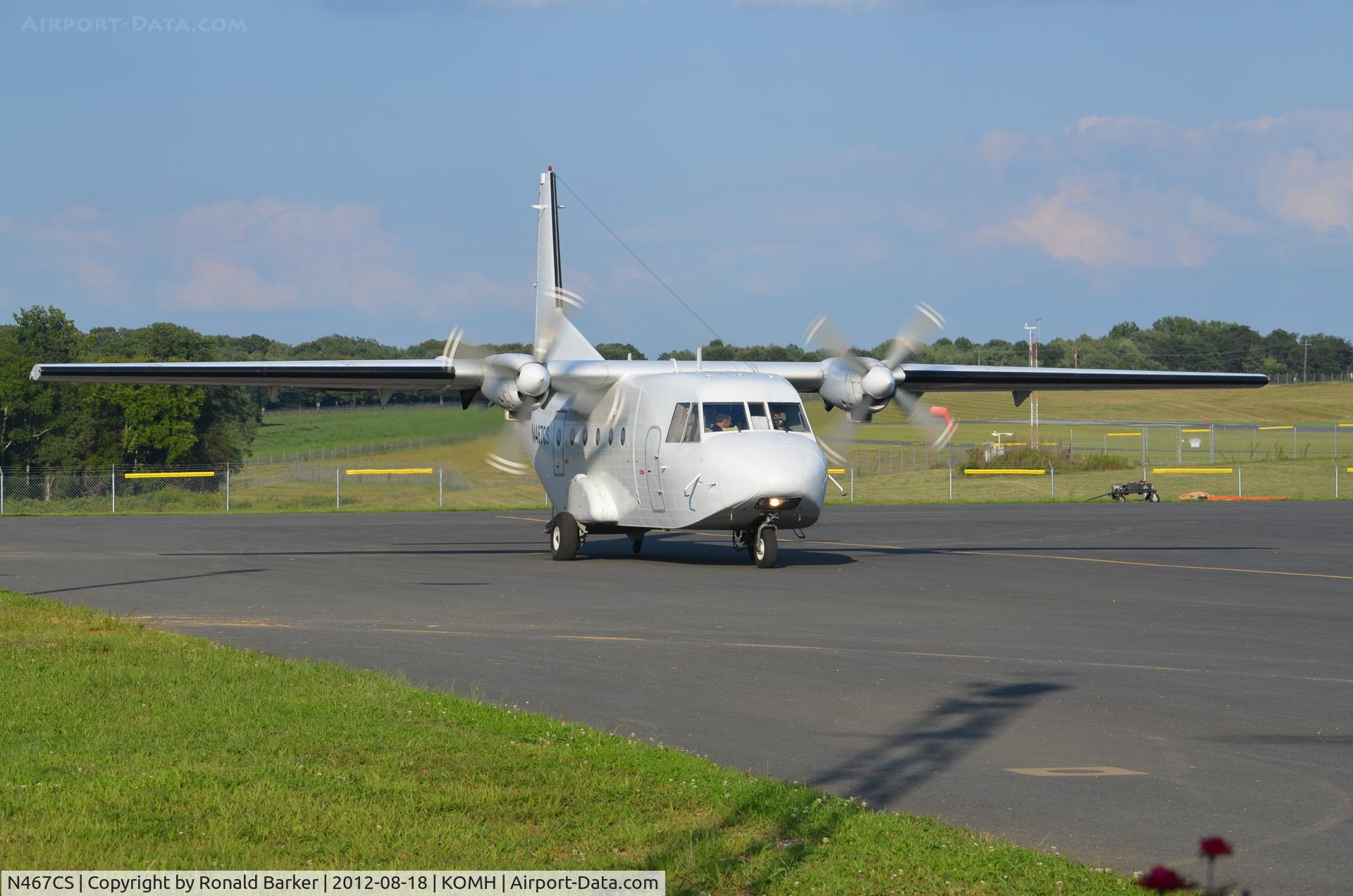 N467CS, 1981 CASA C-212-200 Aviocar C/N 167, Taxi OMH