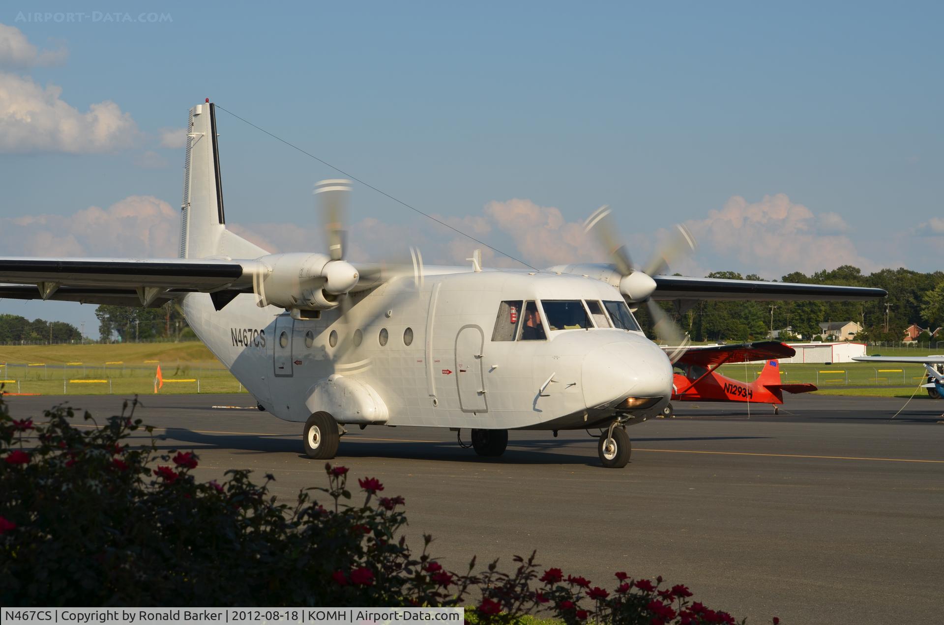 N467CS, 1981 CASA C-212-200 Aviocar C/N 167, Taxi OMH
