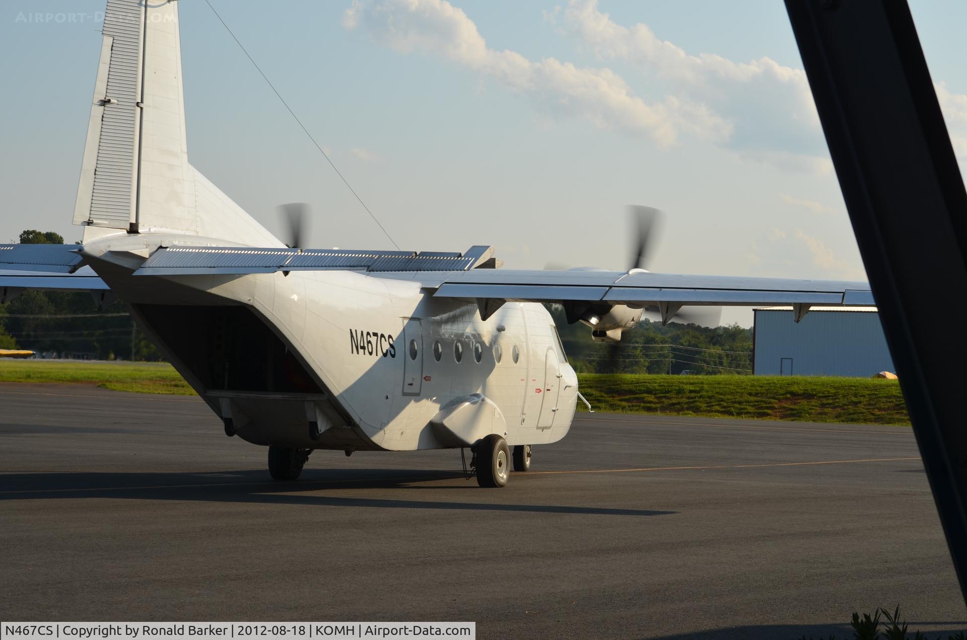 N467CS, 1981 CASA C-212-200 Aviocar C/N 167, Taxi OMH