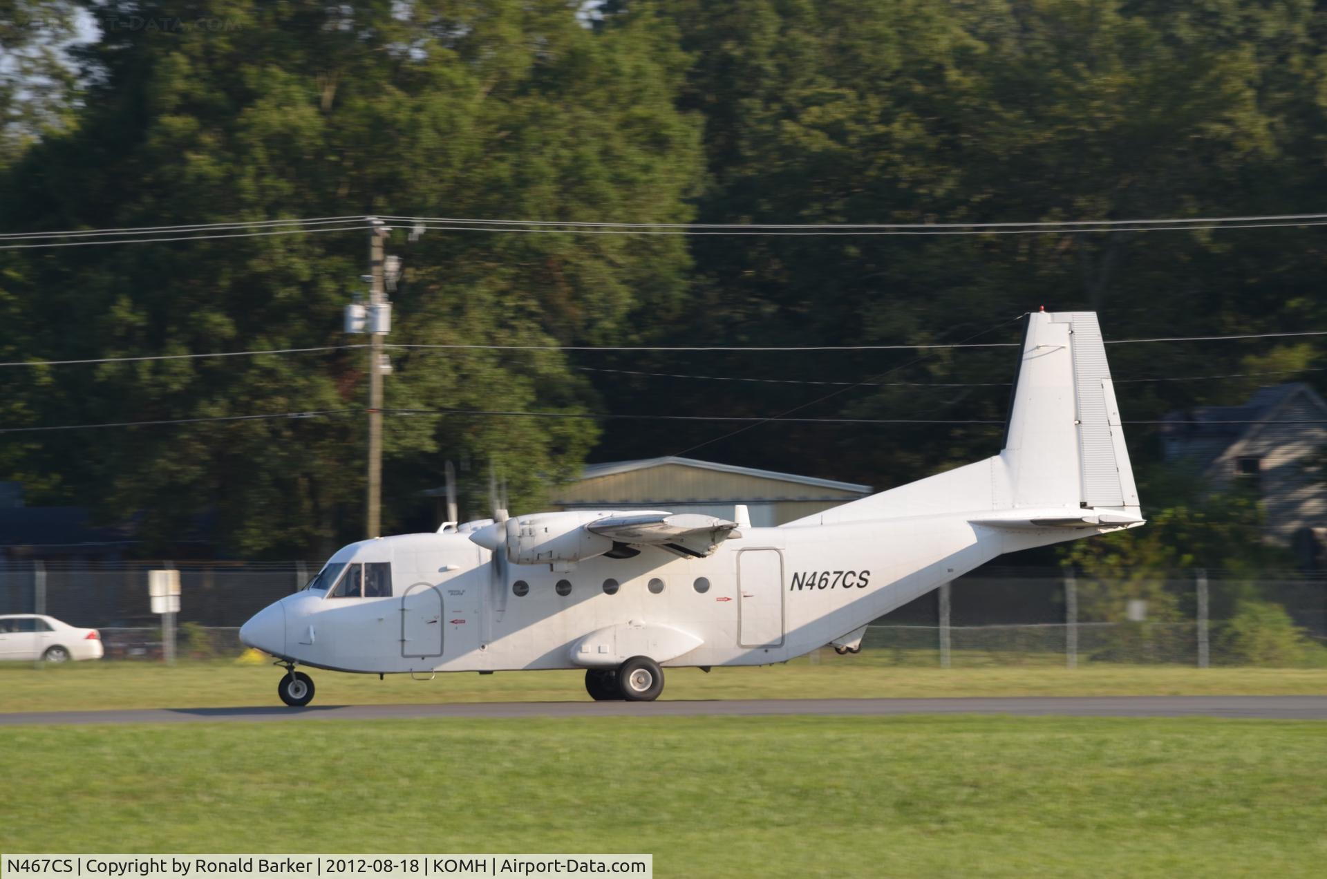 N467CS, 1981 CASA C-212-200 Aviocar C/N 167, Takeoff OMH