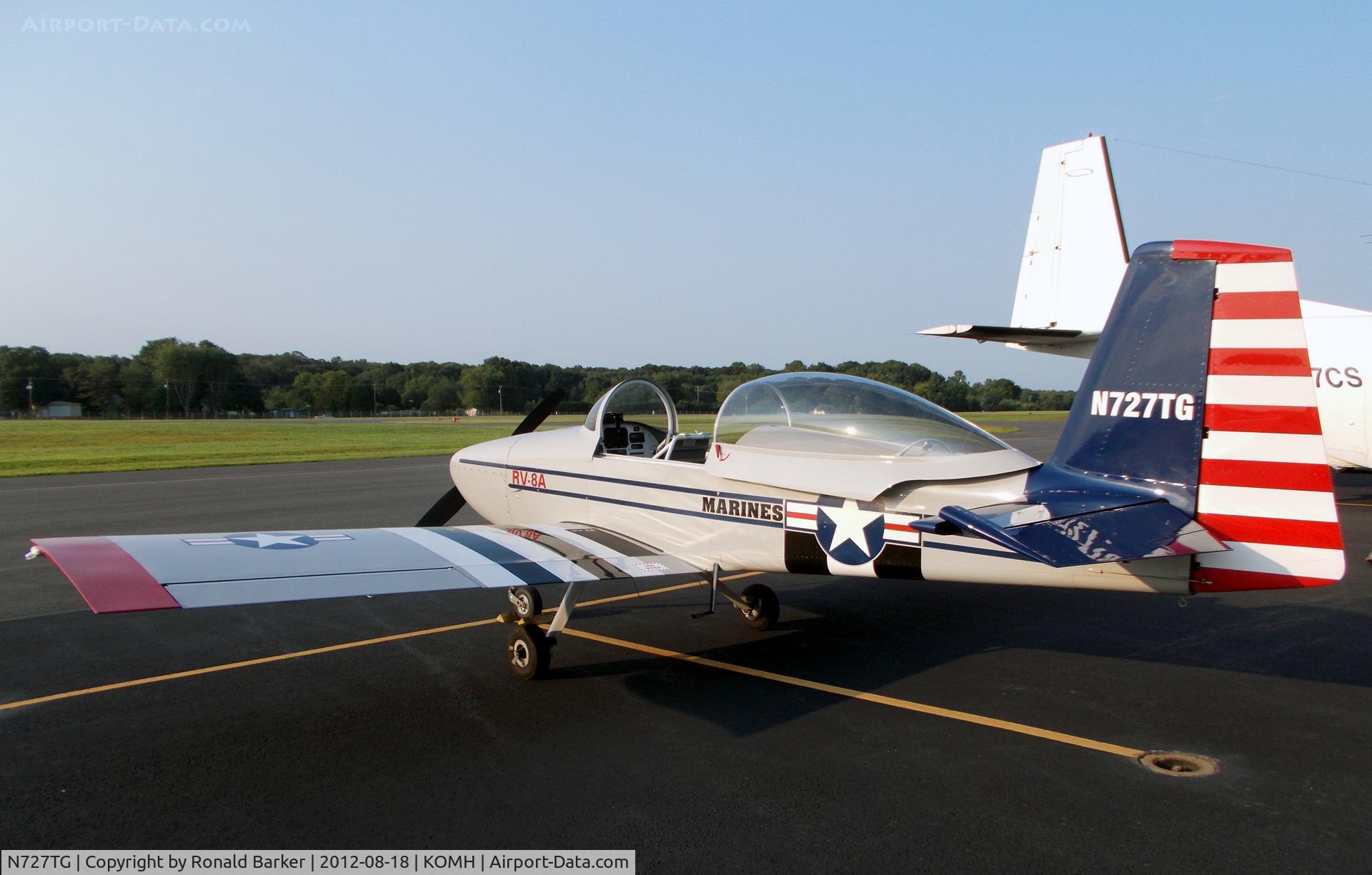 N727TG, 2004 Vans RV-8A C/N 81428, Orange