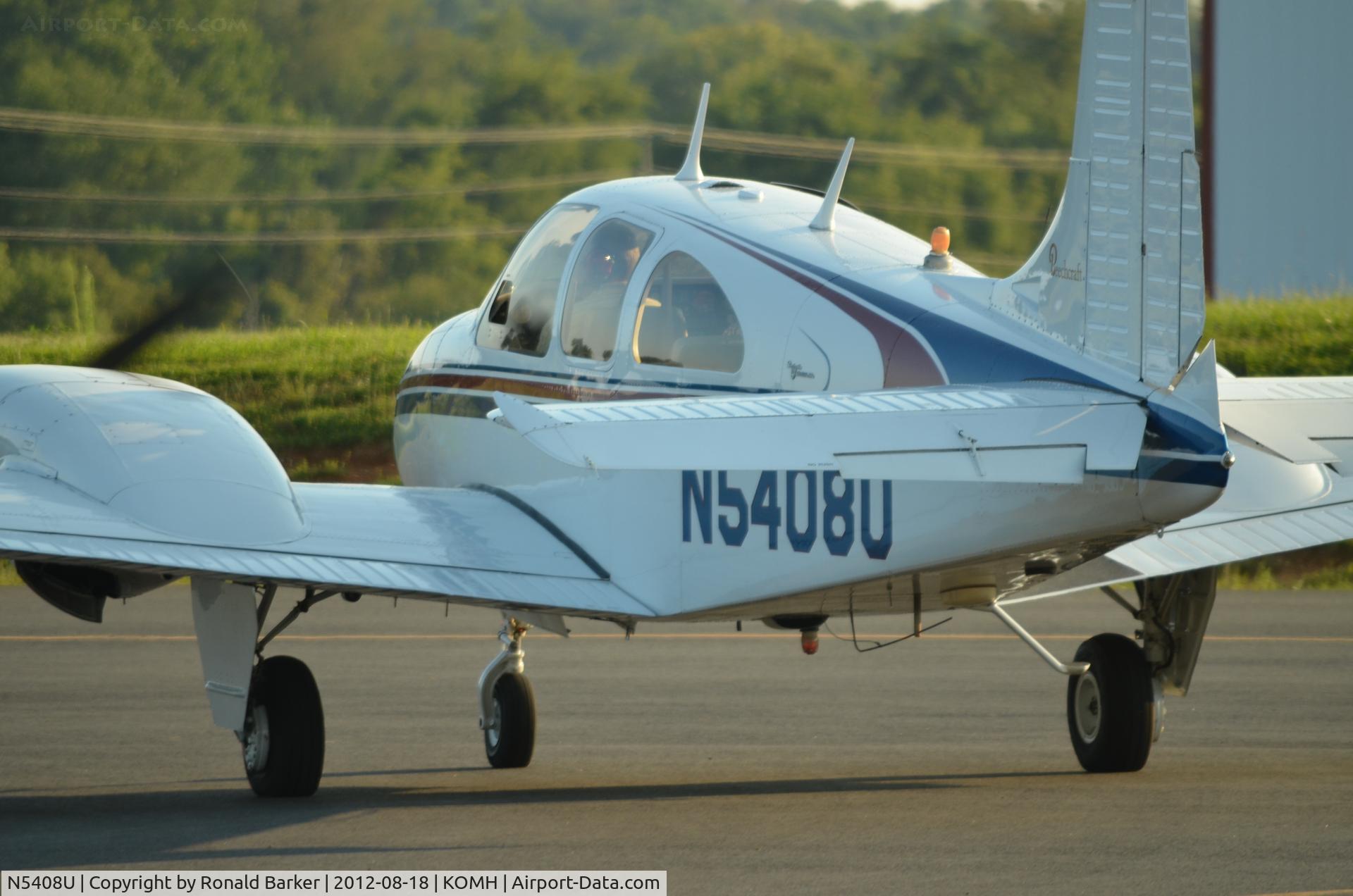 N5408U, 1967 Beech D95A Travel Air C/N TD-698, Orange