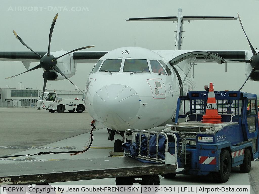 F-GPYK, 1997 ATR 42-500 C/N 537, from and to Marseille