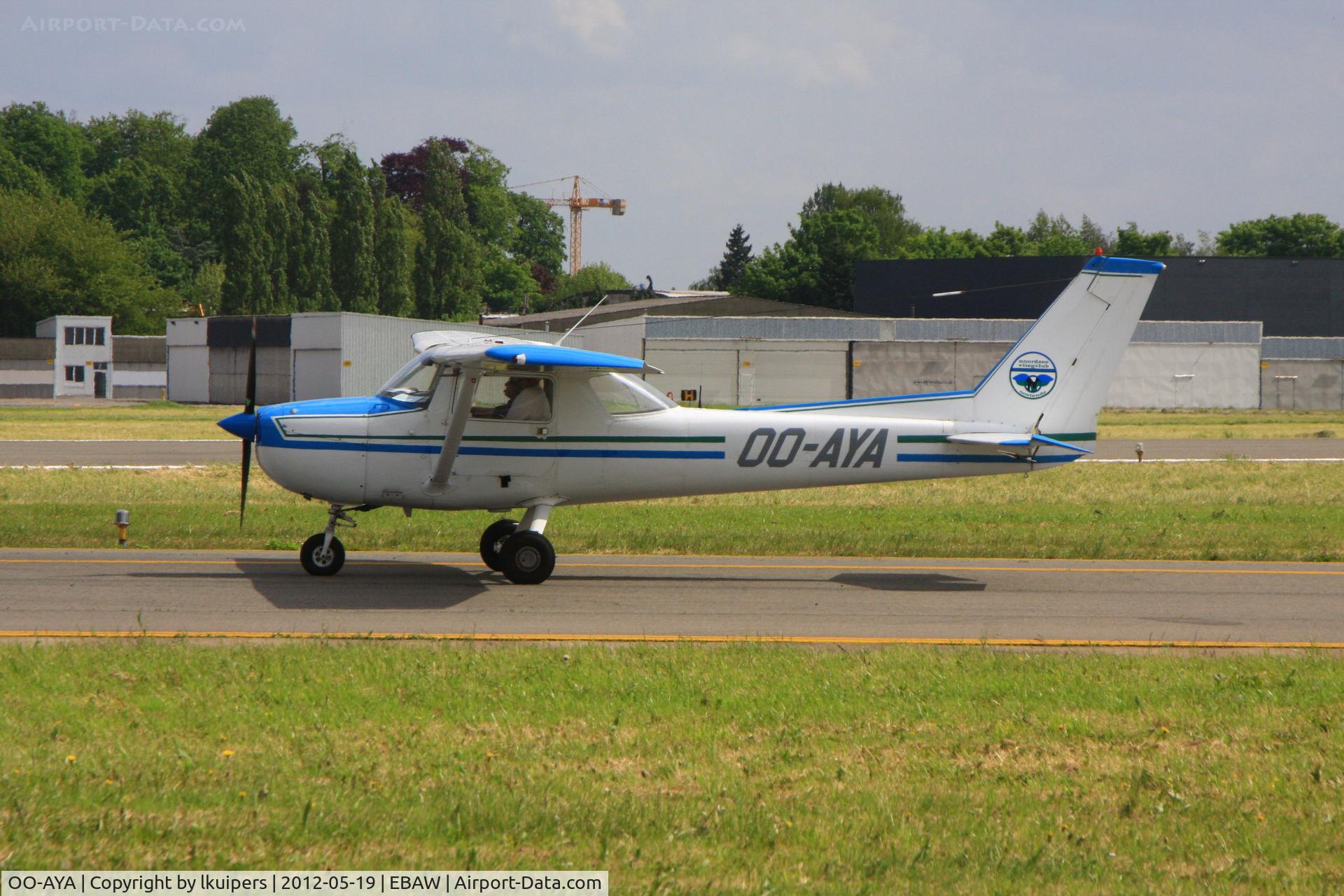 OO-AYA, Reims F150M C/N 1290, At the Stampe Flyin 2012