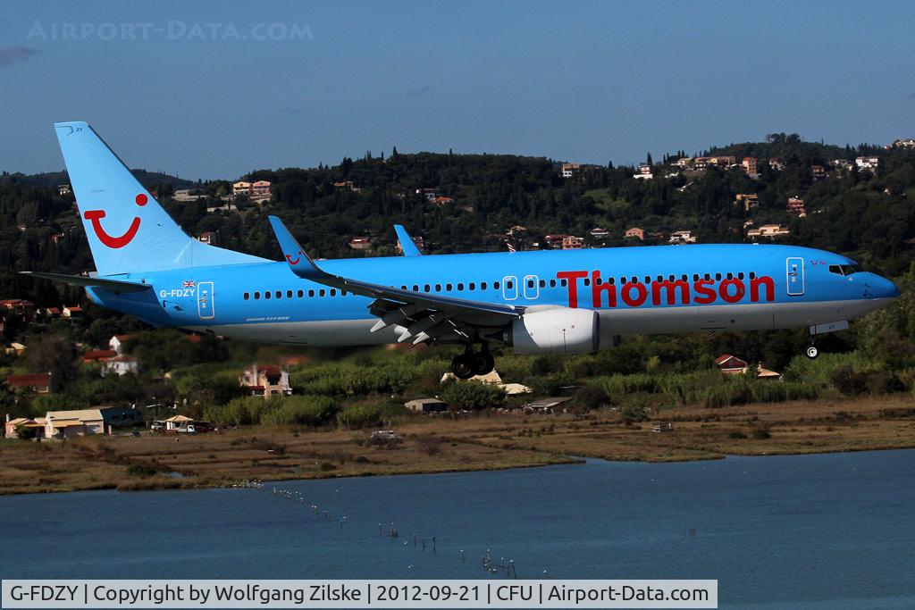G-FDZY, 2011 Boeing 737-8K5 C/N 37261, visitor