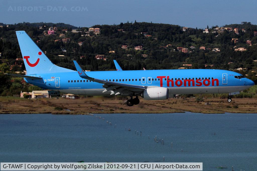 G-TAWF, 2012 Boeing 737-8K5 C/N 37244, visitor