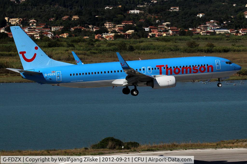 G-FDZX, 2011 Boeing 737-8K5 C/N 37258, visitor