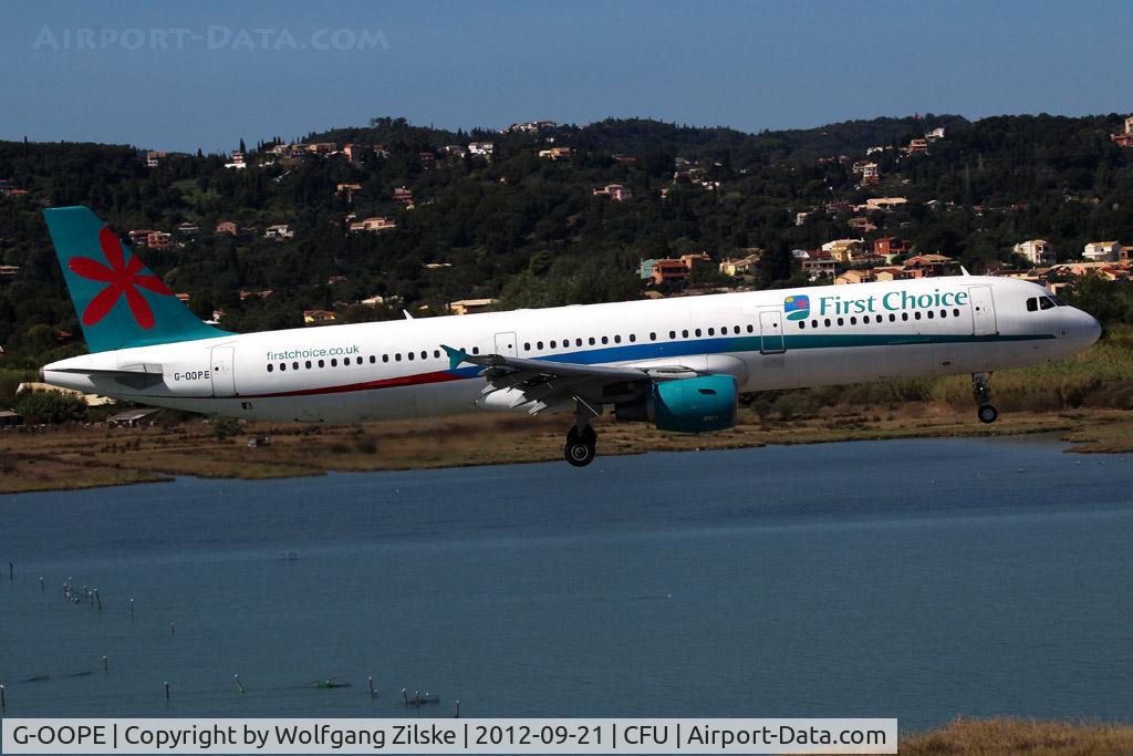 G-OOPE, 1998 Airbus A321-211 C/N 852, visitor