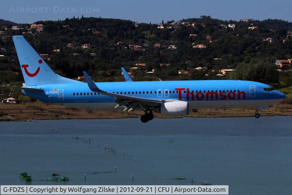 G-FDZS, 2009 Boeing 737-8K5 C/N 35147, visitor