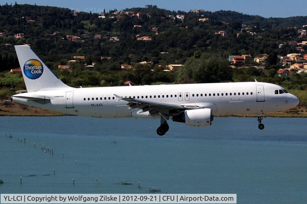 YL-LCI, 1997 Airbus A320-214 C/N 0724, visitor