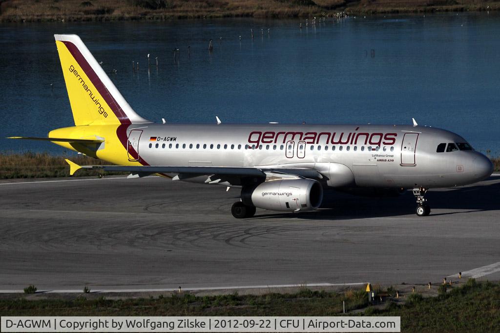 D-AGWM, 2009 Airbus A319-132 C/N 3839, visitor