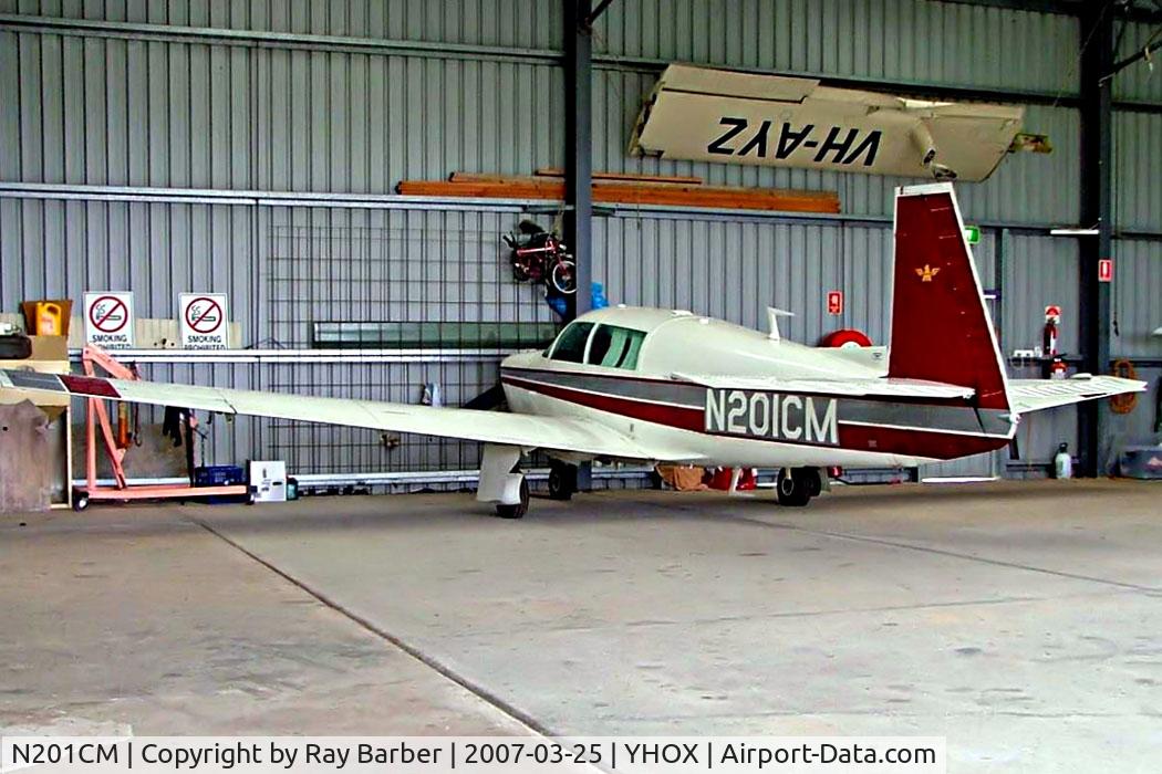 N201CM, 1977 Mooney M20J 201 C/N 24-0412, Mooney M.20J Model 201 [24-0412] Hoxton Park~VH 25/03/2007