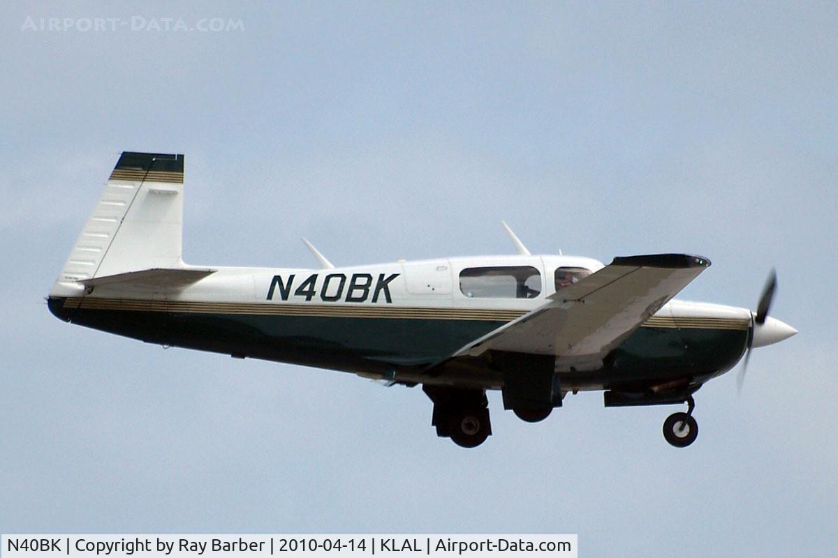 N40BK, 1994 Mooney M20J 201 C/N 24-3325, Mooney M.20J Model 205 [24-3325] Lakeland-Linder~N 14/04/2010