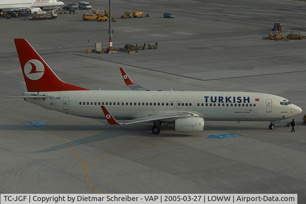 TC-JGF, 2002 Boeing 737-8F2 C/N 29790, THY Boeing 737-800