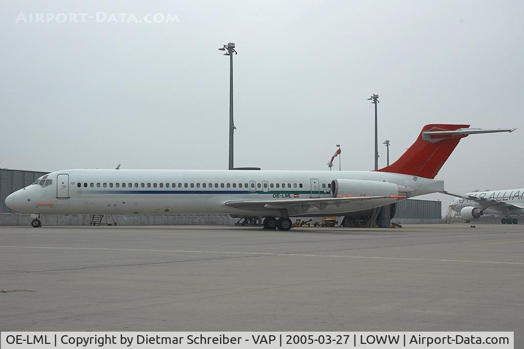 OE-LML, 1987 McDonnell Douglas DC-9-87 C/N 49412, Austrian Airlines MD87