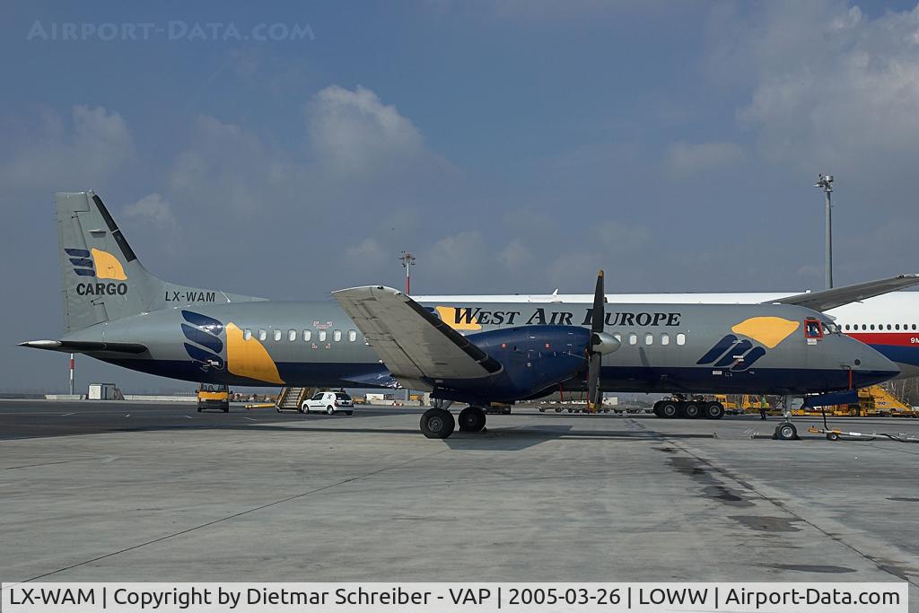 LX-WAM, 1993 British Aerospace ATP C/N 2060, ATP West Air