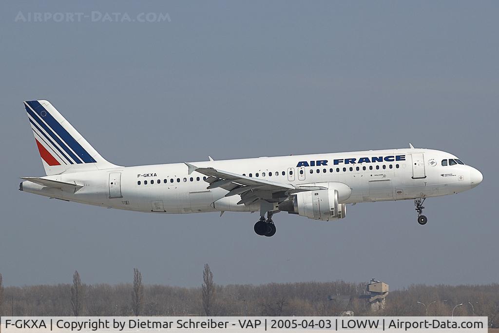 F-GKXA, 1991 Airbus A320-211 C/N 287, Air France Airbus 320
