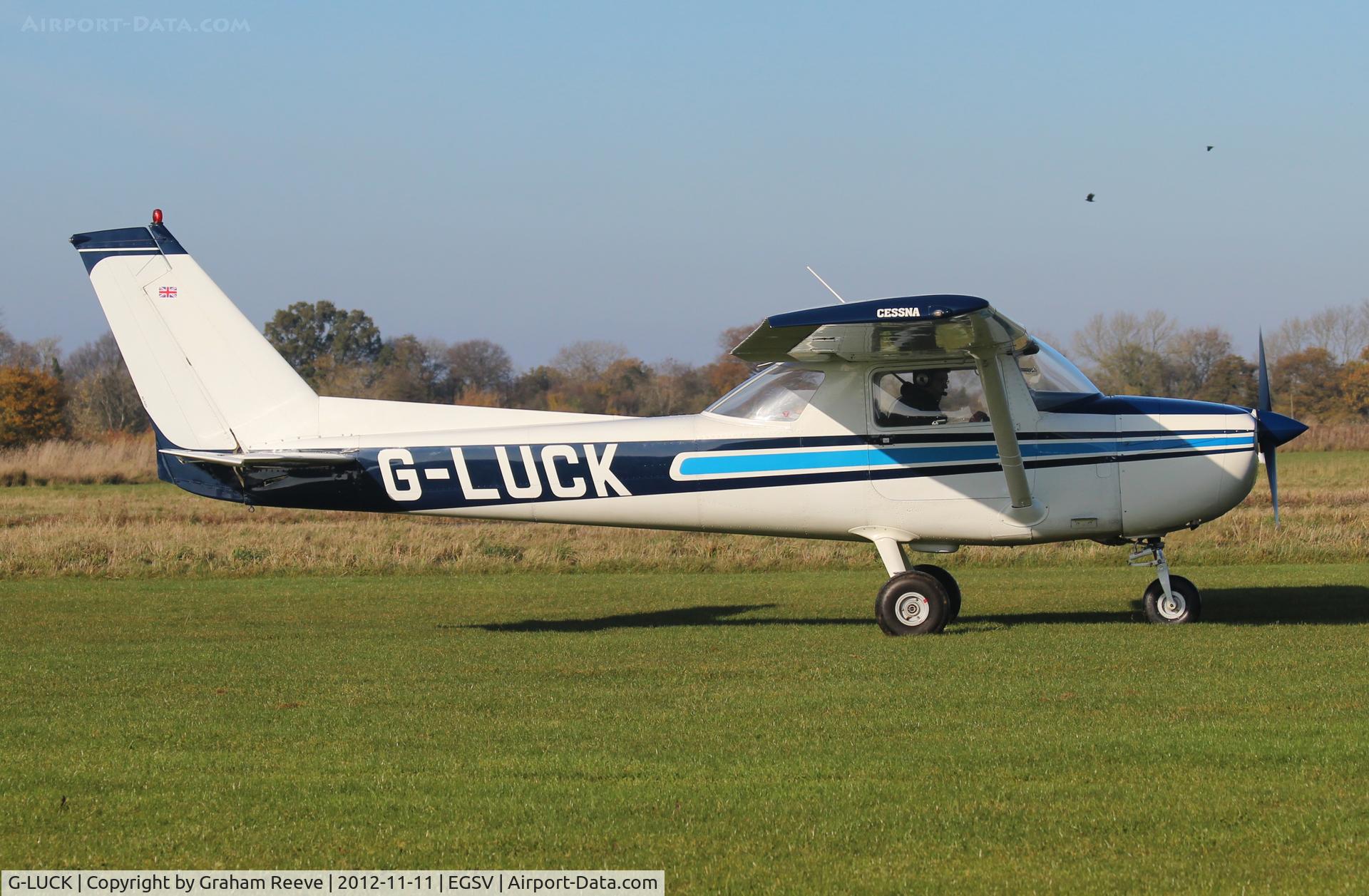 G-LUCK, 1975 Reims F150M C/N 1238, Just arrived.