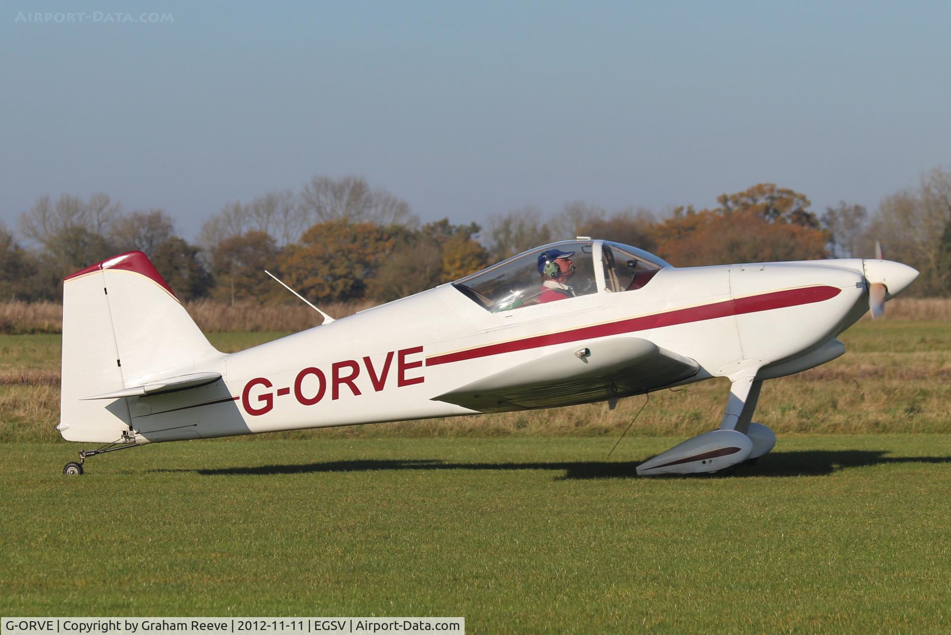 G-ORVE, 1994 Vans RV-6 C/N 21710, Just arrived.