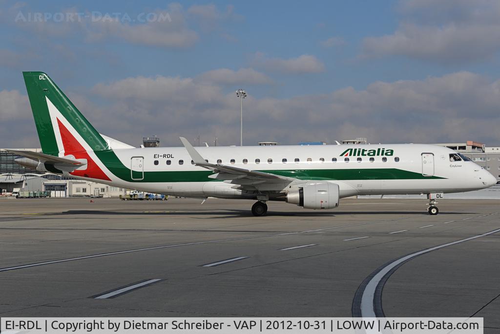 EI-RDL, 2012 Embraer 175STD (ERJ-170-200STD) C/N 17000345, Alitalia Embraer 175