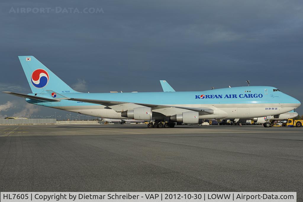 HL7605, 2006 Boeing 747-4B5ERF C/N 35526, Korean Air Boeing 747-400