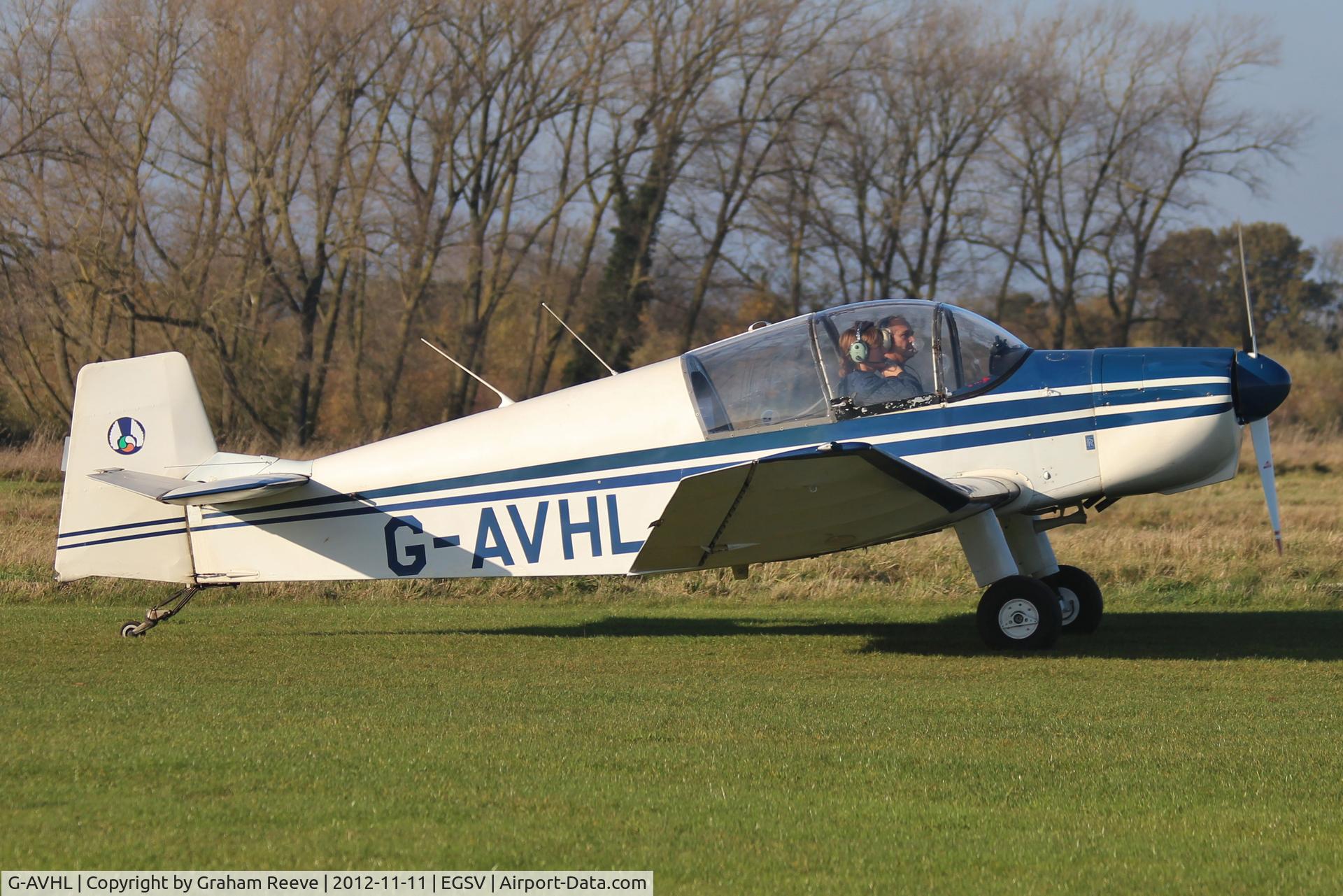 G-AVHL, 1959 SAN Jodel DR-1050A Ambassadeur C/N 90, Just arrived.