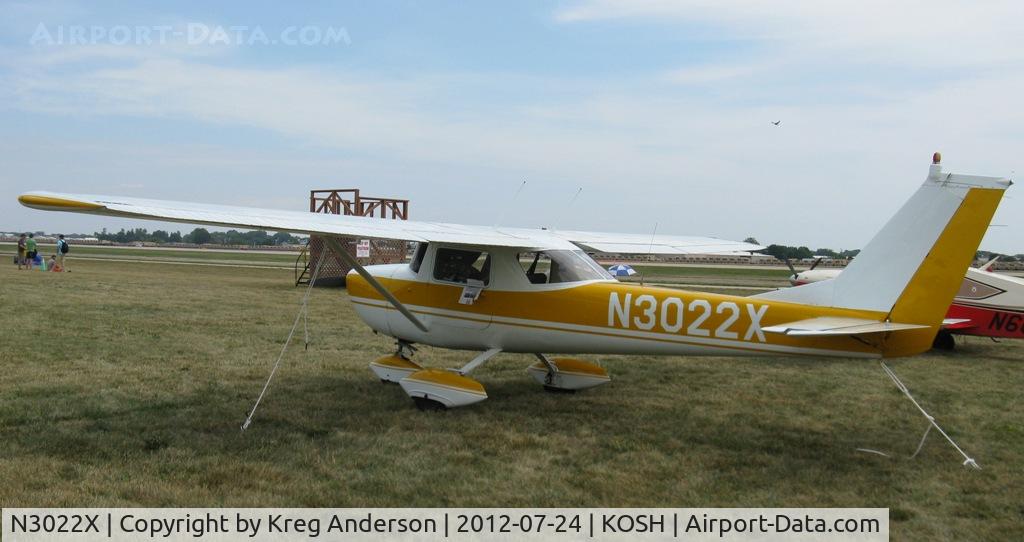 N3022X, 1966 Cessna 150F C/N 15064422, EAA AirVenture 2012