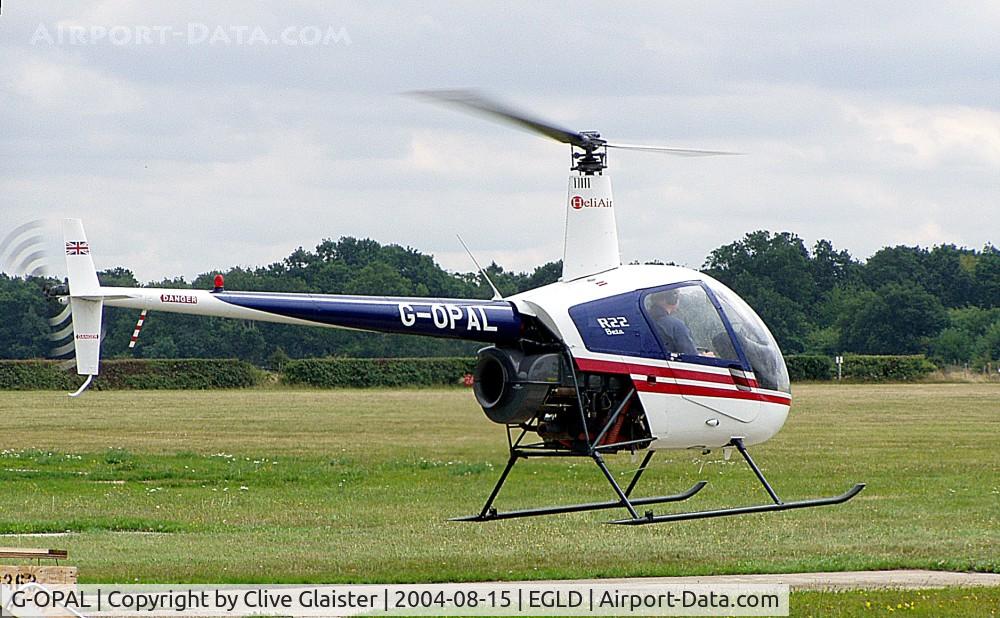 G-OPAL, 1986 Robinson R22 Beta C/N 0535, Ex: N23750 > G-OPAL - Originally owned to, Property Associates Ltd in February 1986 and currently with, Heli Air Ltd since October 1999. De-registered and cancelled by the CAA in November 2006.