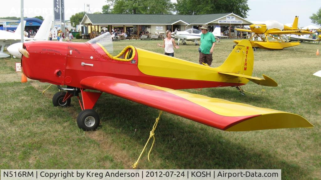 N516RM, 1998 Warner Spacewalker C/N SW1-204-3, EAA AirVenture 2012
