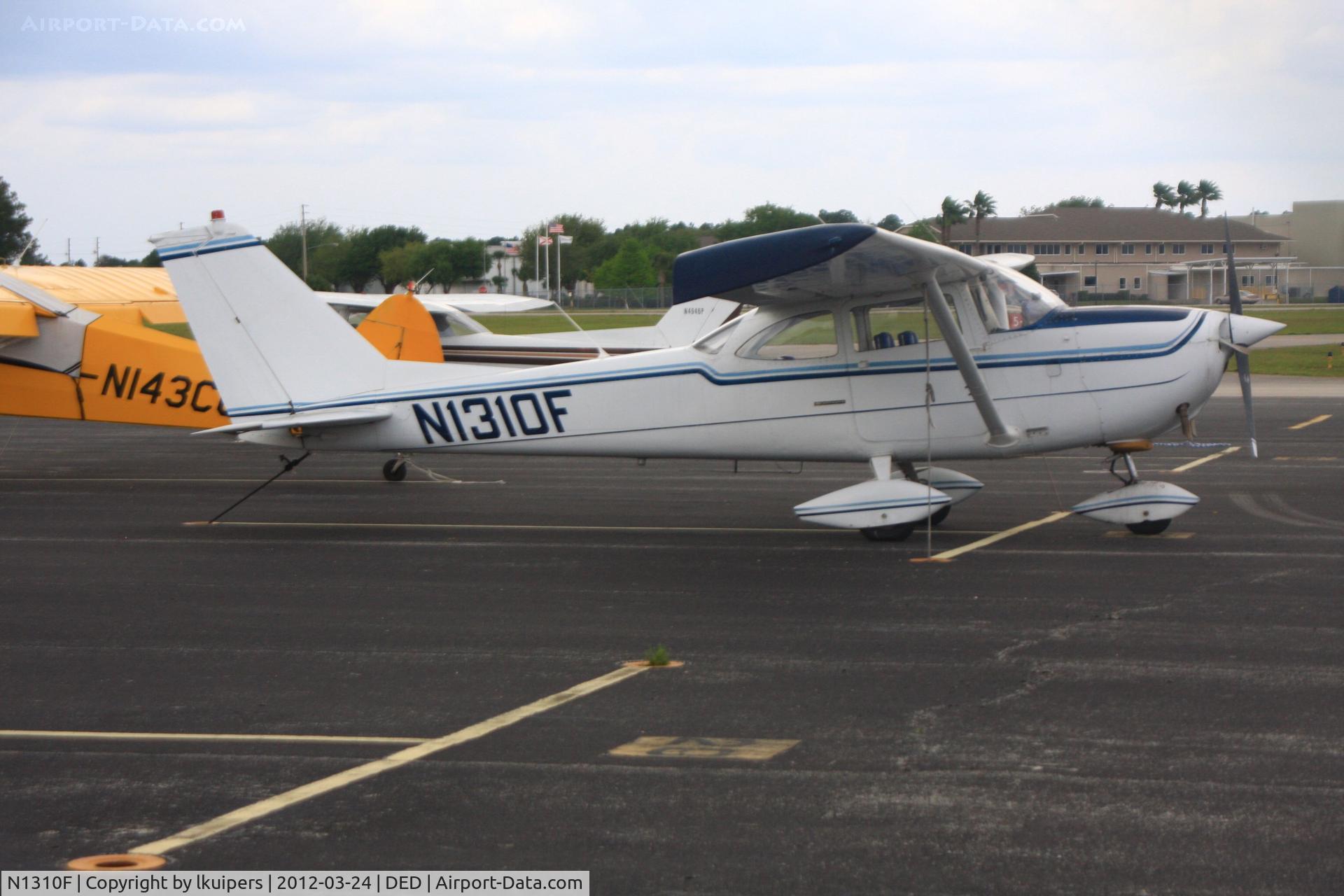 N1310F, 1966 Cessna 172G C/N 17254805, At Deland Airport