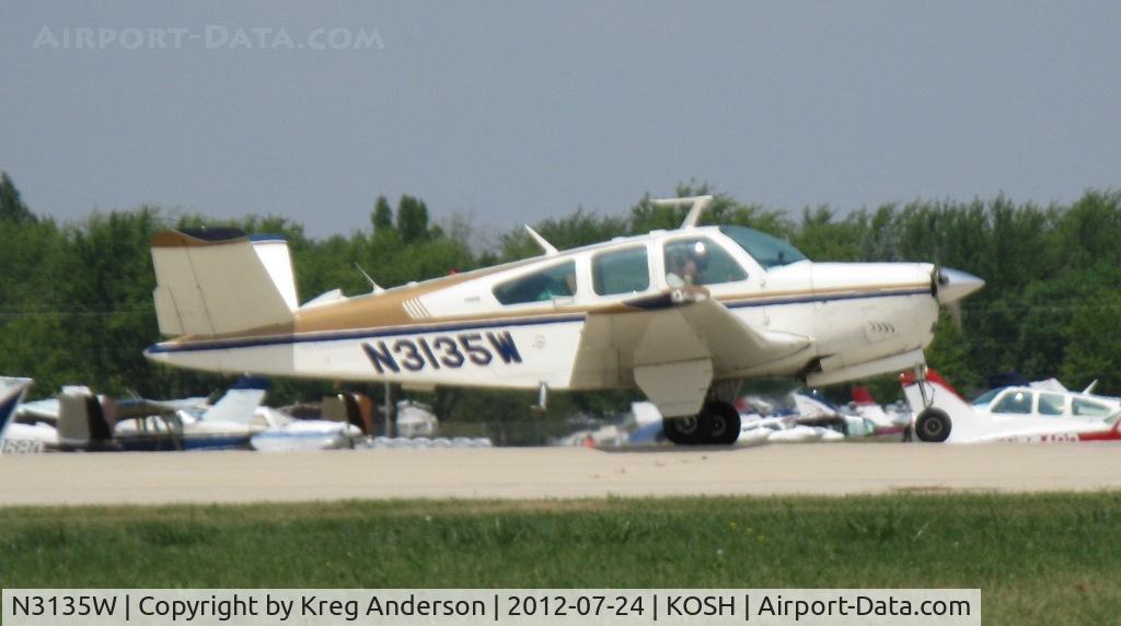 N3135W, 1973 Beech V35B Bonanza C/N D-9538, EAA AirVenture 2012