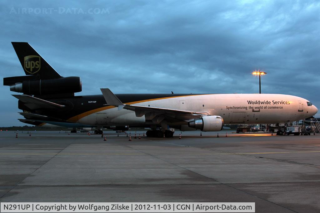 N291UP, 1992 McDonnell Douglas MD-11 C/N 48477, visitor