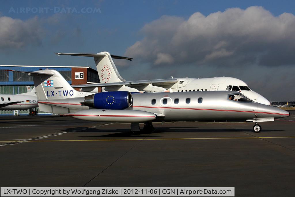 LX-TWO, Mitsubishi MU-2B-60 Marquise C/N 1515SA, visitor