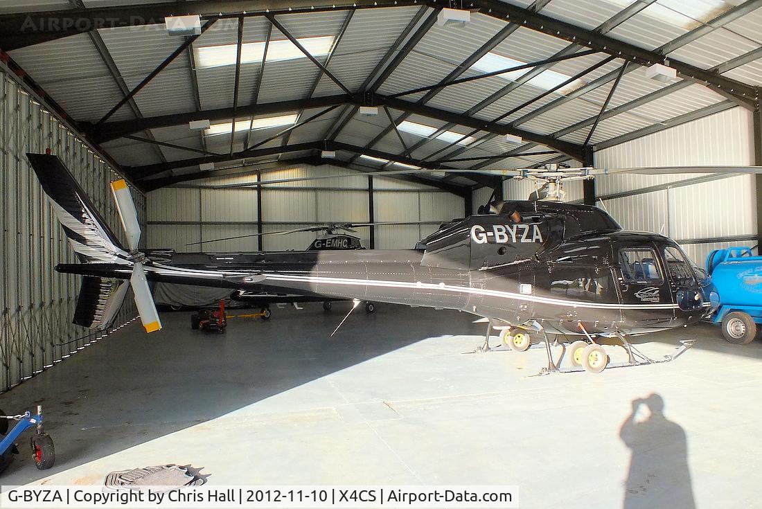 G-BYZA, 1992 Aerospatiale AS-355F-2 Ecureuil 2 C/N 5518, Costock Heliport, Leicestershire