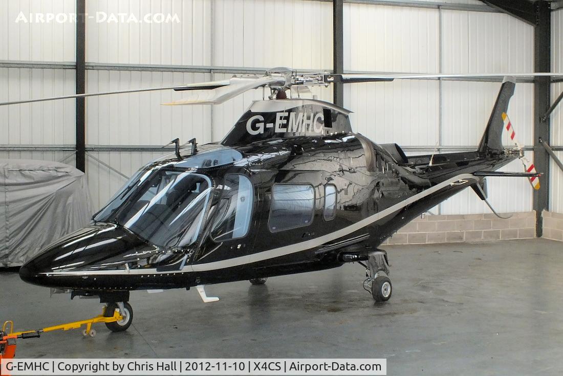 G-EMHC, 2008 Agusta A-109E Power C/N 11721, Costock Heliport, Leicestershire