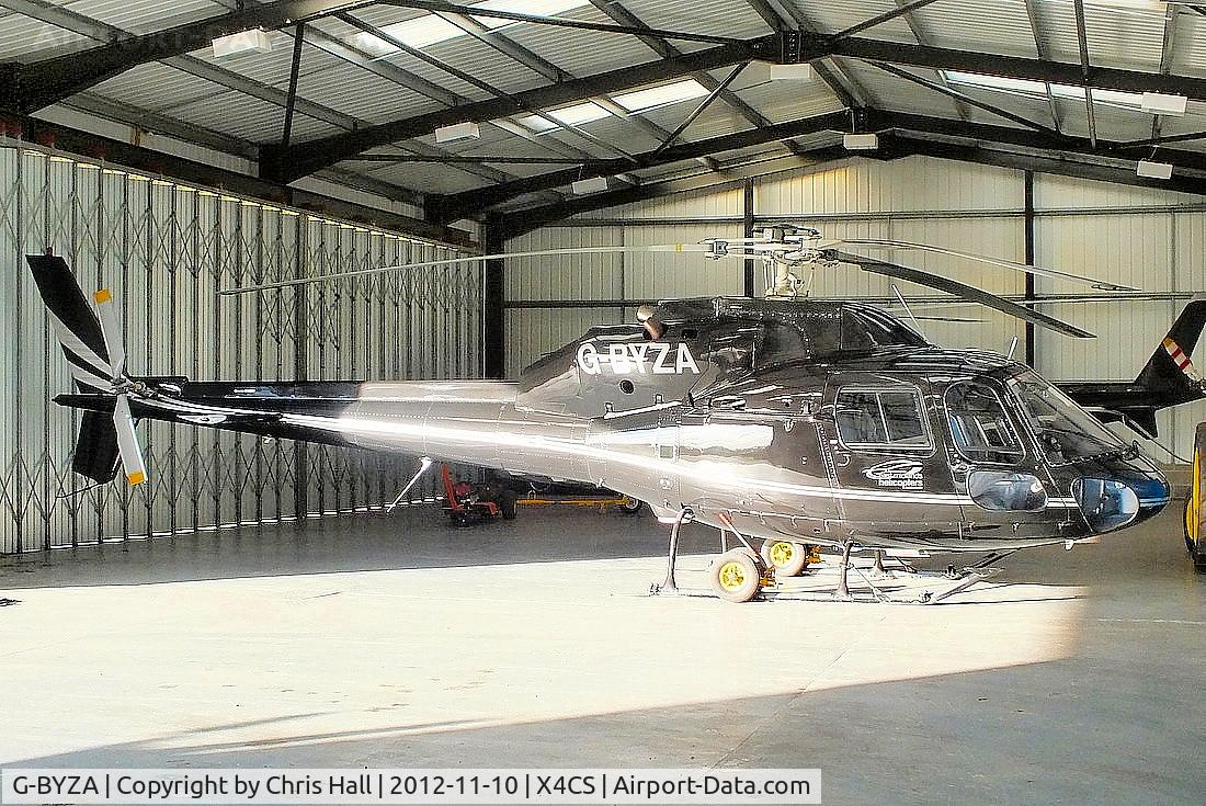 G-BYZA, 1992 Aerospatiale AS-355F-2 Ecureuil 2 C/N 5518, Costock Heliport, Leicestershire