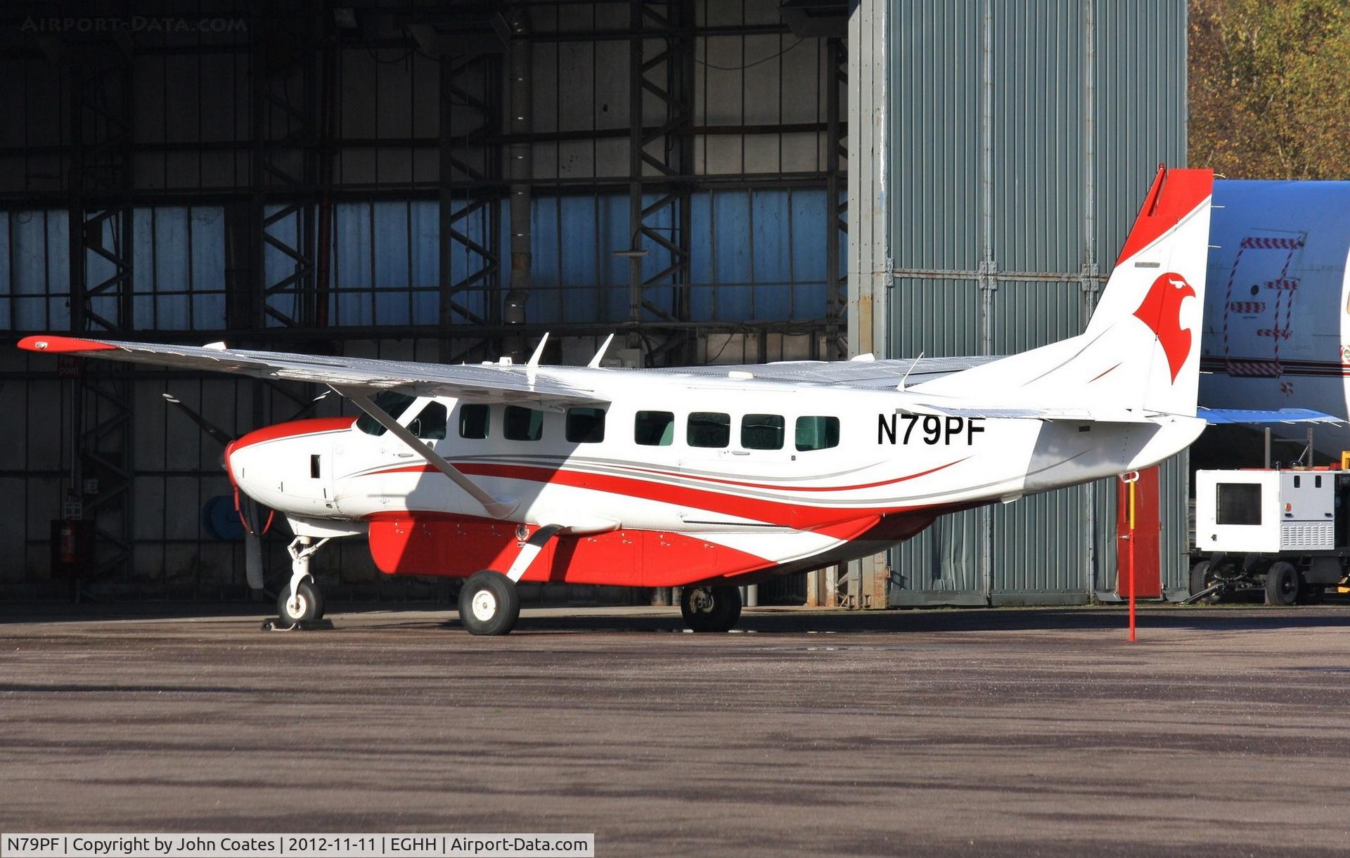 N79PF, 2012 Cessna 208B Grand Caravan C/N 208B-2219, Just a few weeks old arrived at BOH