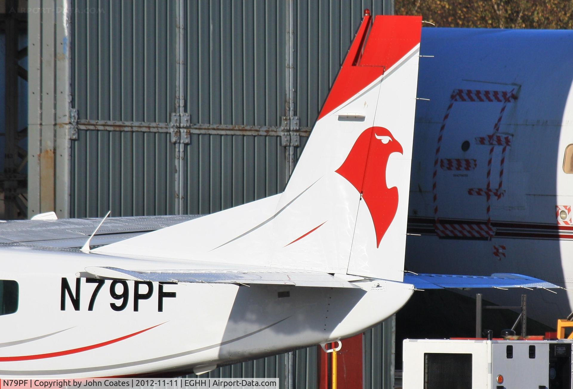 N79PF, 2012 Cessna 208B Grand Caravan C/N 208B-2219, Simple but smart tail logo